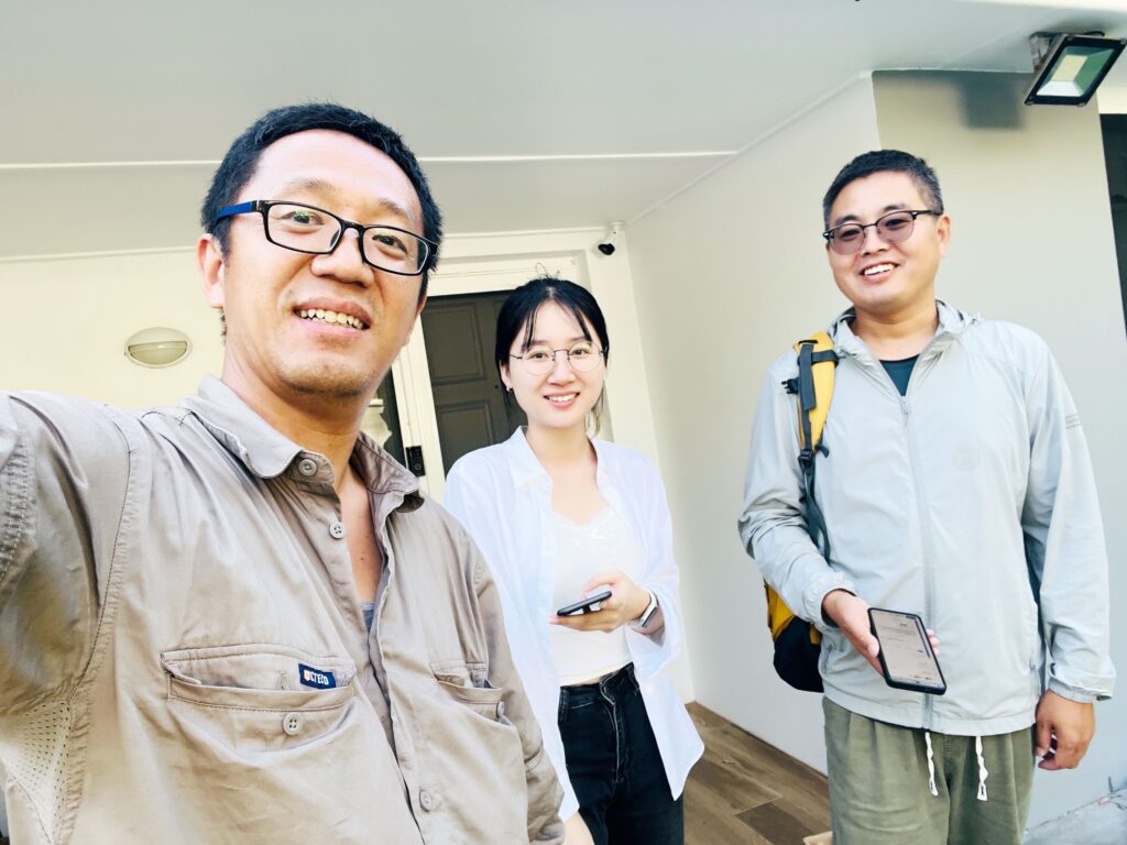 ASW/VOLTX电池厂家技术负责人 孙先生 和 梁女士 与 完美电工David交流